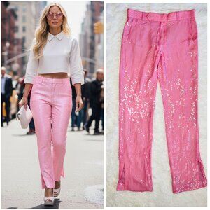 MSGM Milano REVOLVE Pink Sequin Pants